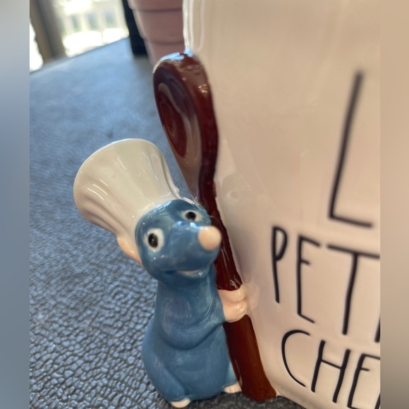 RAE DUNN Disney Pixar Collection Ratatouille Remy Le Petit Chef Ceramic Mug NWT - Picture 3 of 5